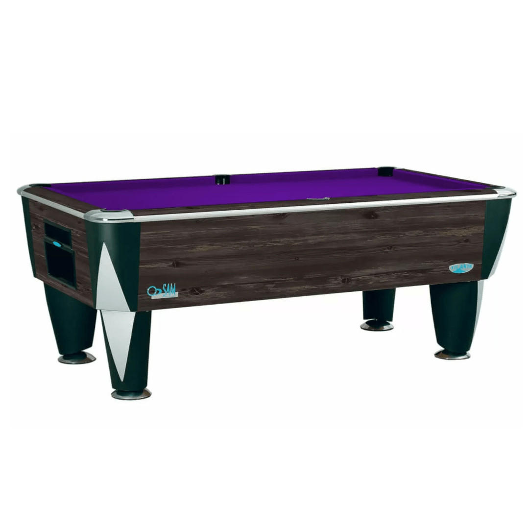 SAM Atlantic Champion Pool Table - Vintage Oak
