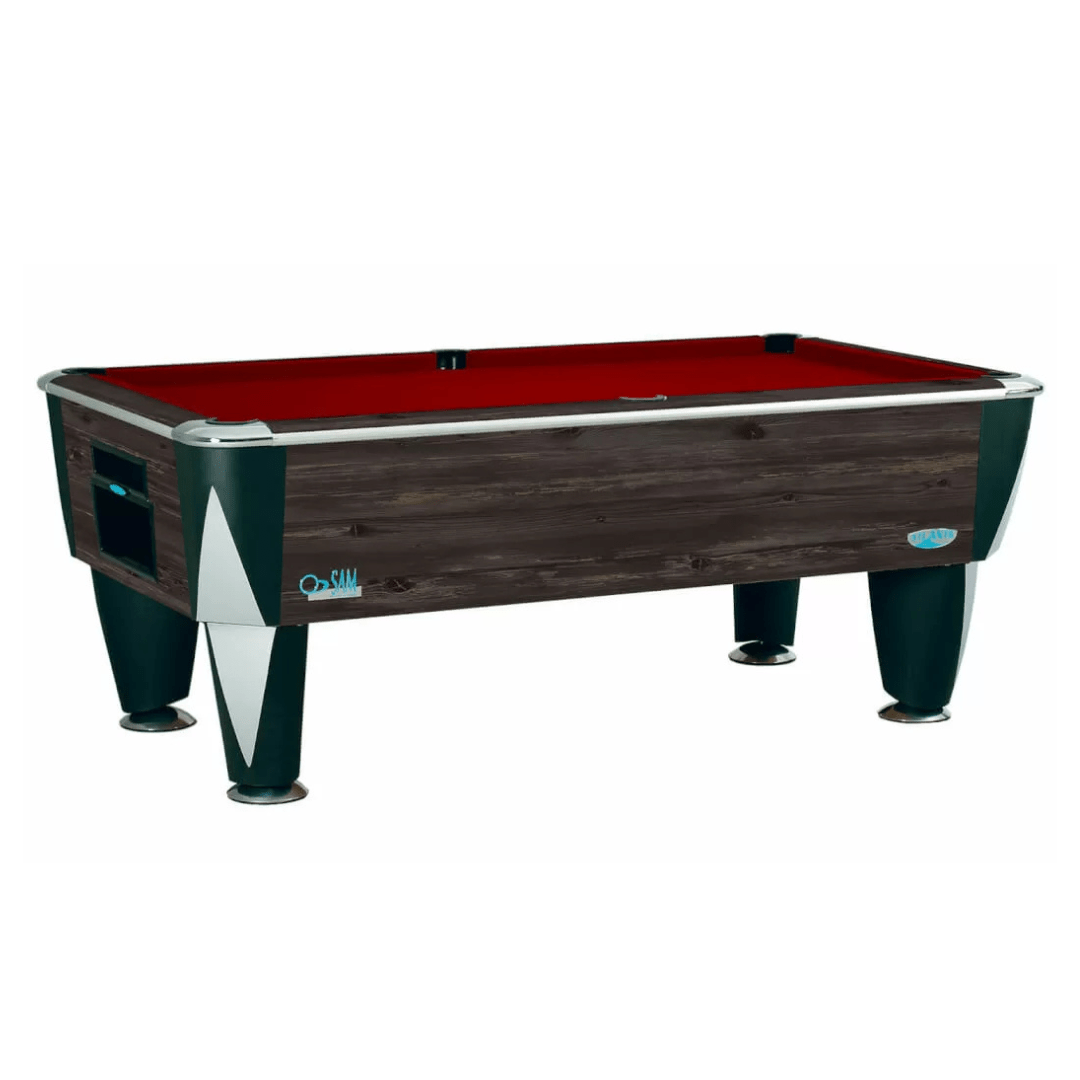 SAM Atlantic Champion Pool Table - Vintage Oak
