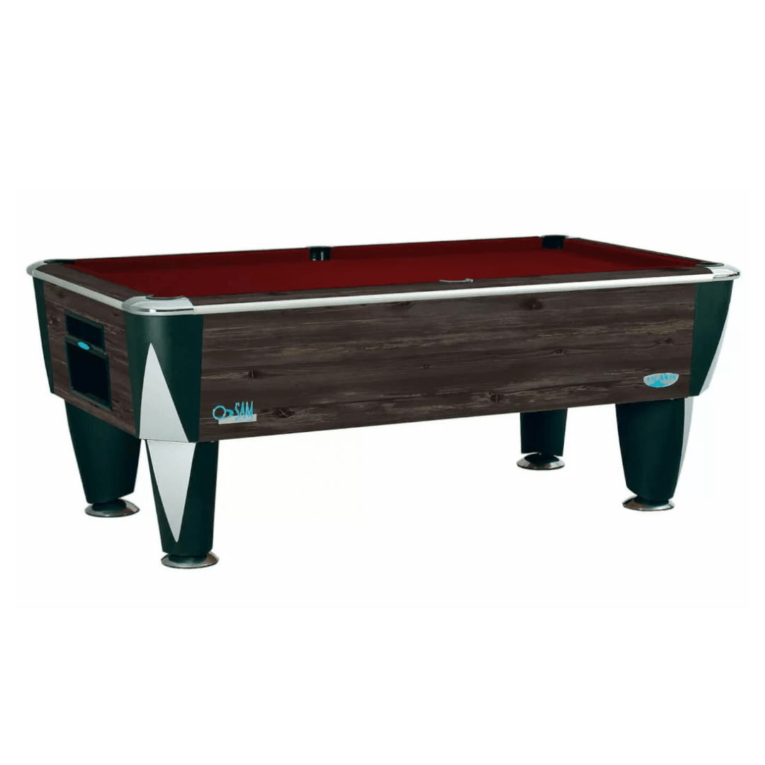 SAM Atlantic Champion Pool Table - Vintage Oak
