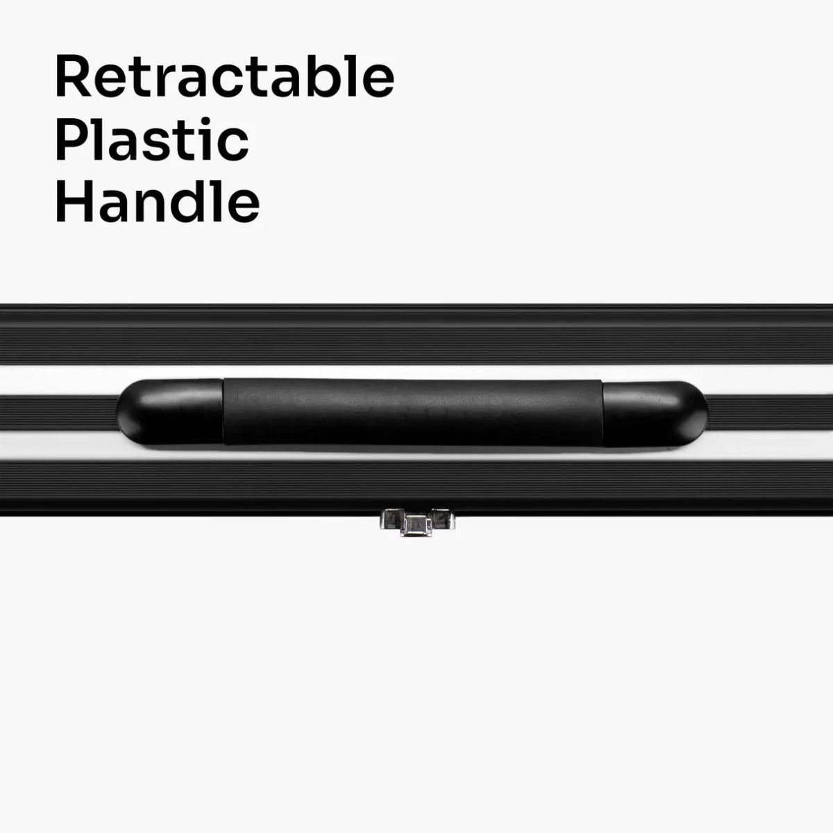 Silver Stripe Pro Aluminium 3/4 Snooker & Pool Cue Case – Holds 1 Cue + Extensions