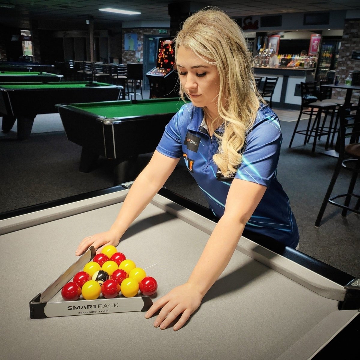 Smart Rack - 2" English Pool - Coloured Racks