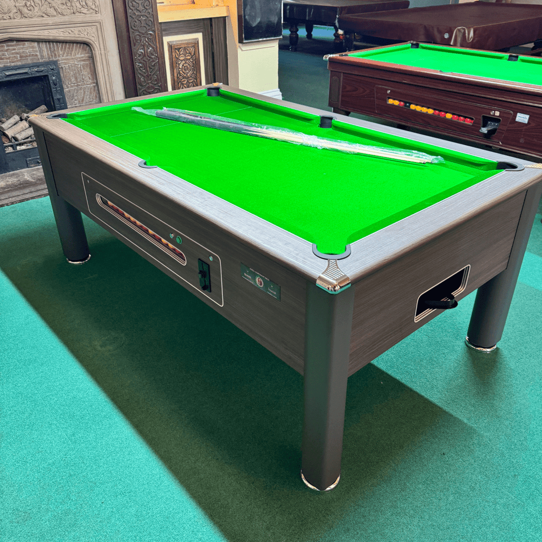 Supreme Match Pool Table 7ft - Metallic Brown