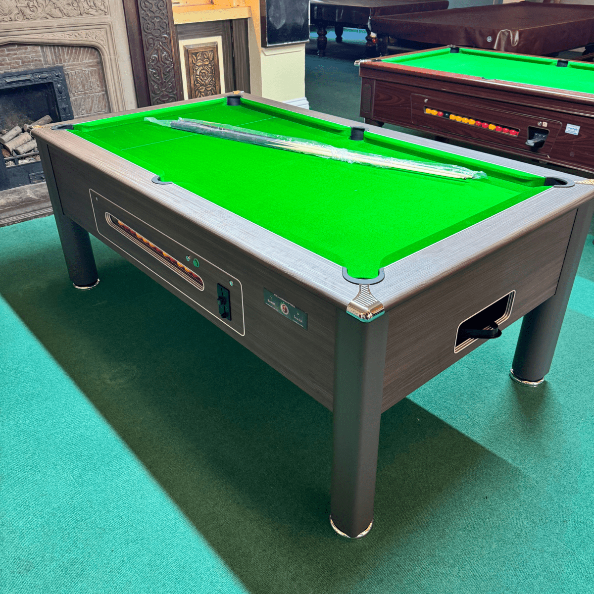 Supreme Match Pool Table 7ft - Metallic Brown