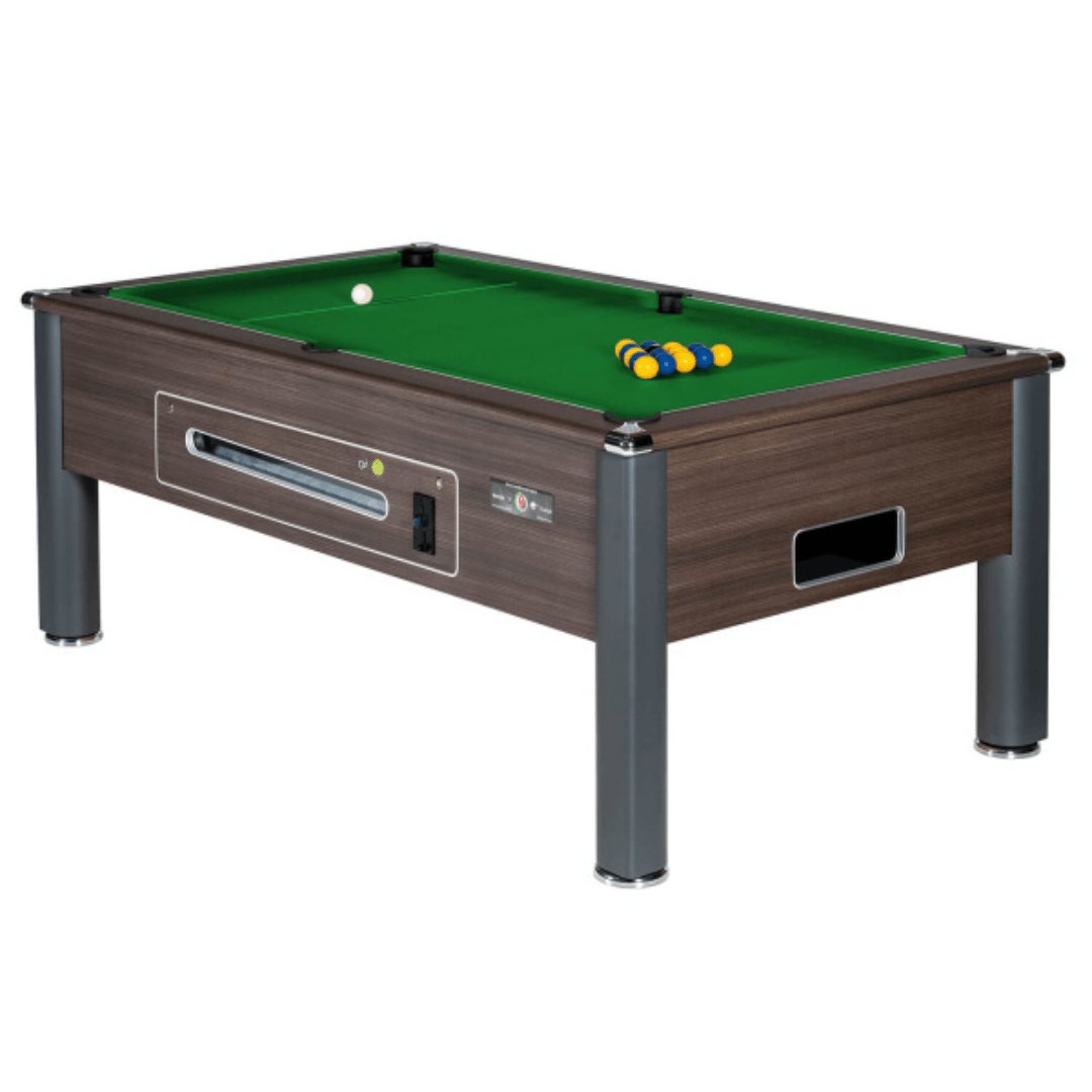 Supreme Match Pool Table 7ft - Metallic Brown
