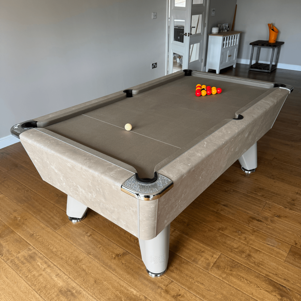 Supreme Winner Pool Table - Beige - 6ft