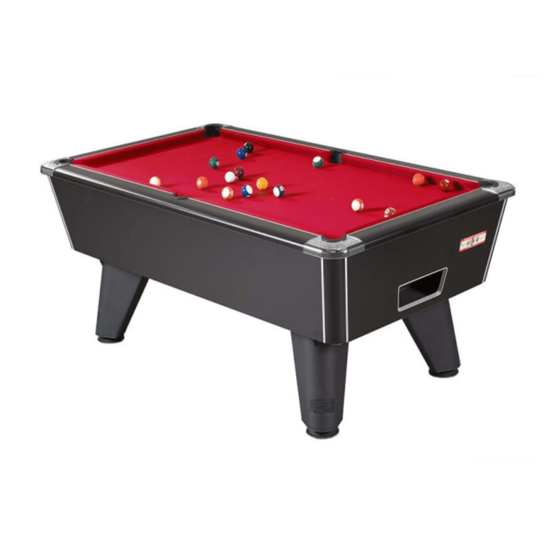Supreme Winner Pool Table - Black Pearl - 6ft