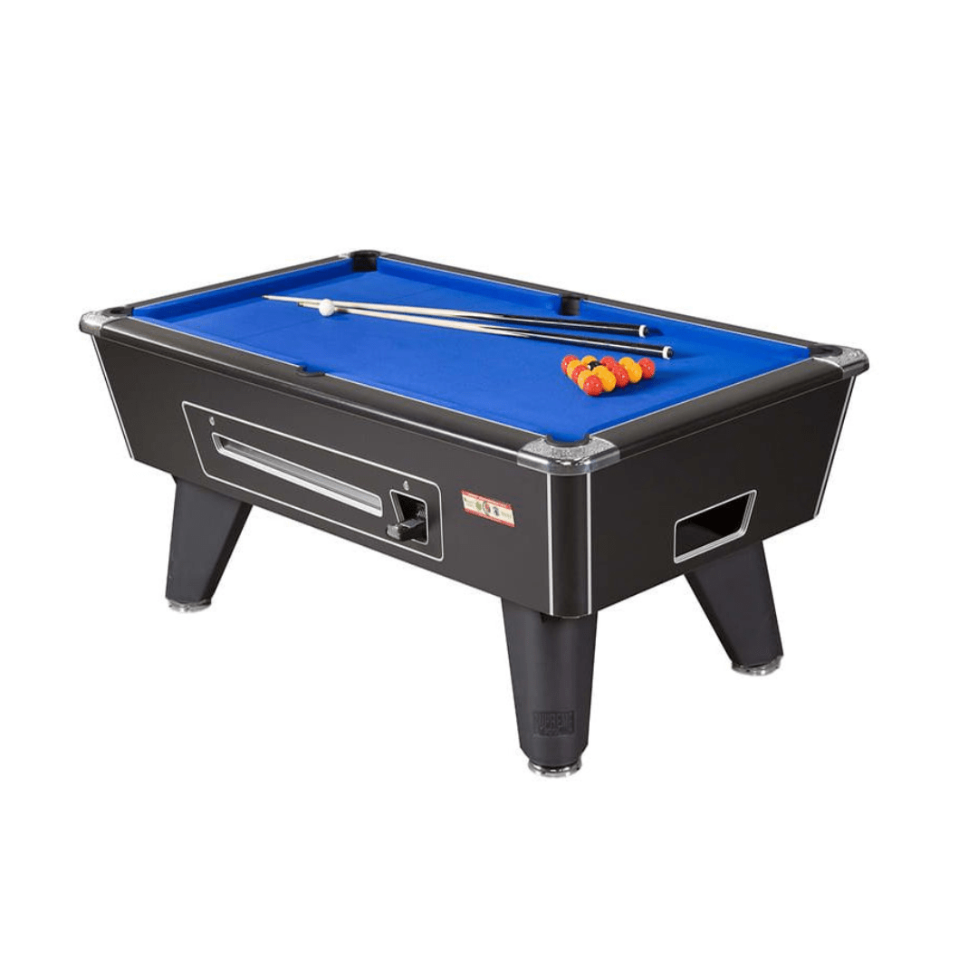 Supreme Winner Pool Table - Black Pearl - 6ft