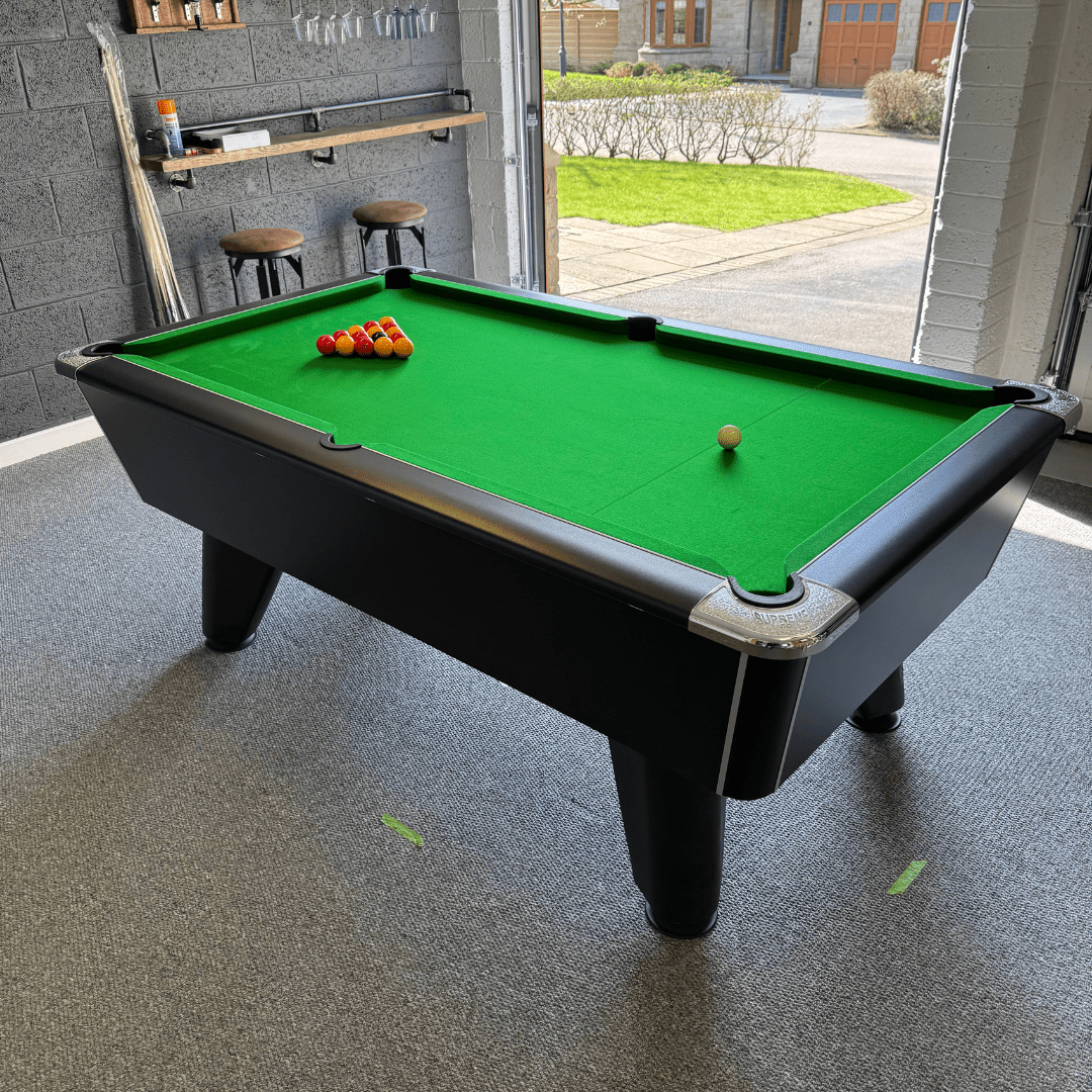 Supreme Winner Pool Table - Black Pearl - 6ft
