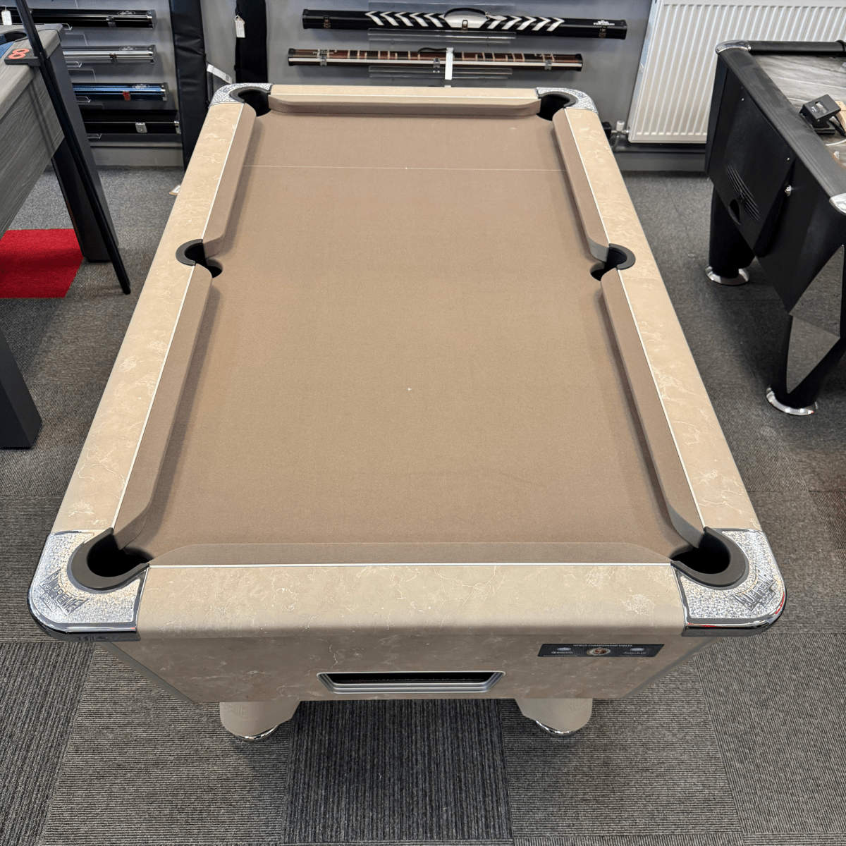 Supreme Winner Pool Table - Champagne Stone