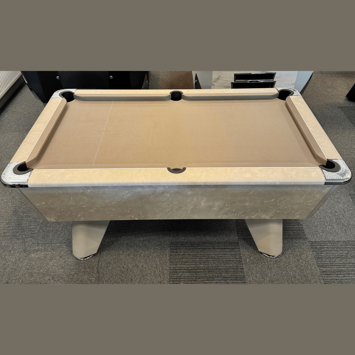 Supreme Winner Pool Table - Champagne Stone