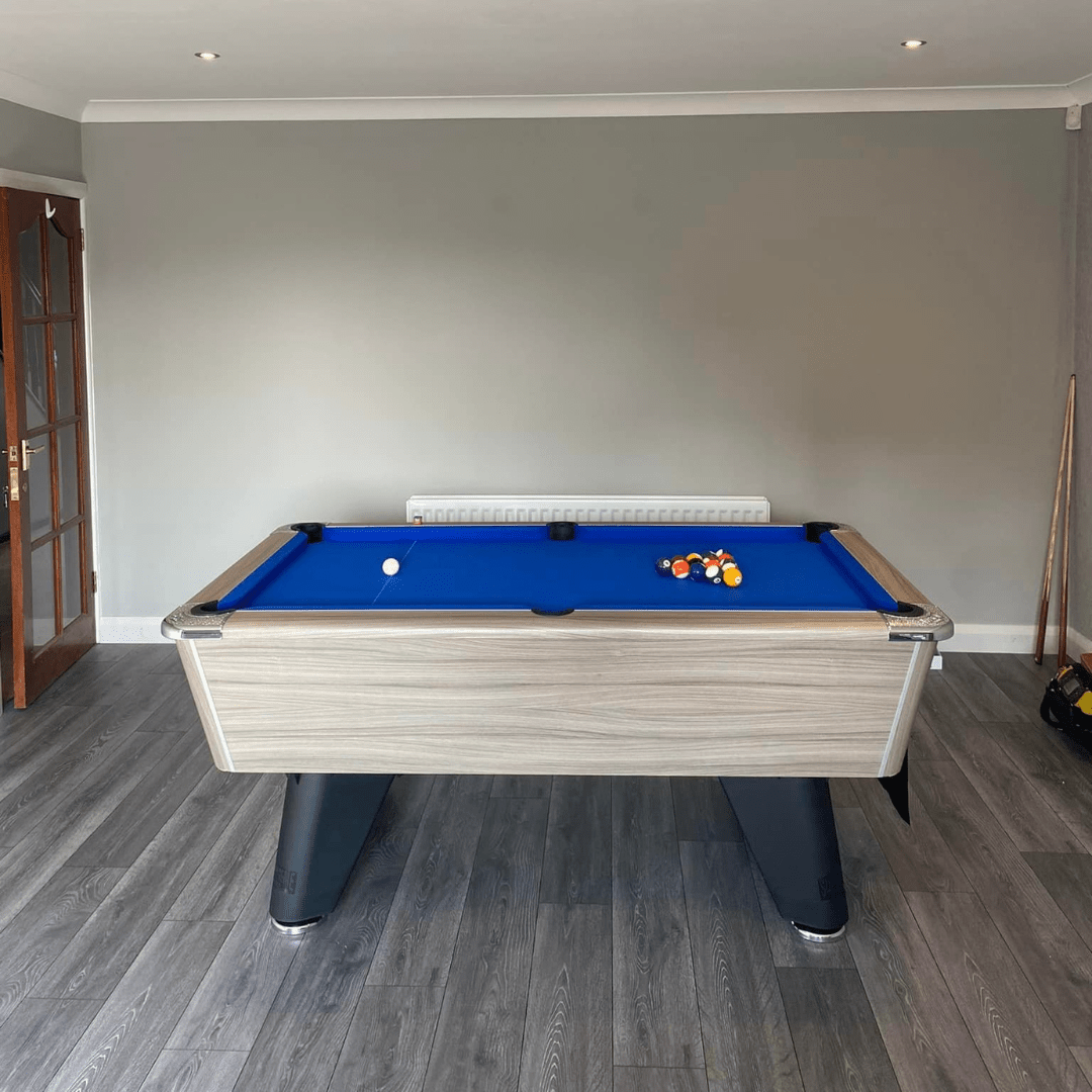 Supreme Winner Pool Table - Driftwood