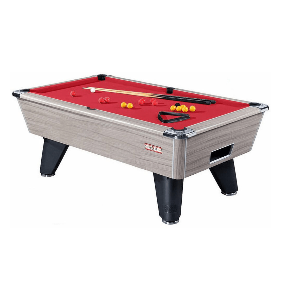 Supreme Winner Pool Table - Driftwood