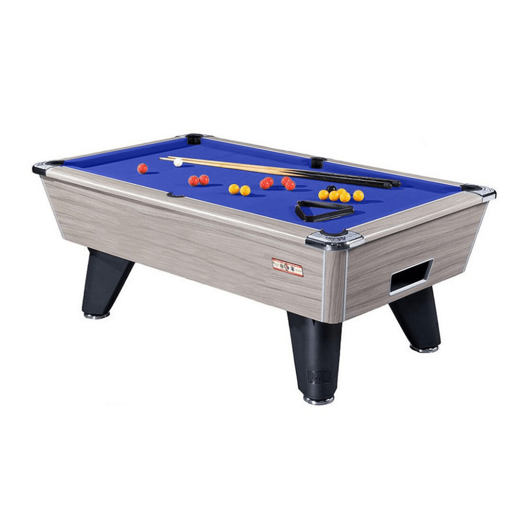 Supreme Winner Pool Table - Driftwood