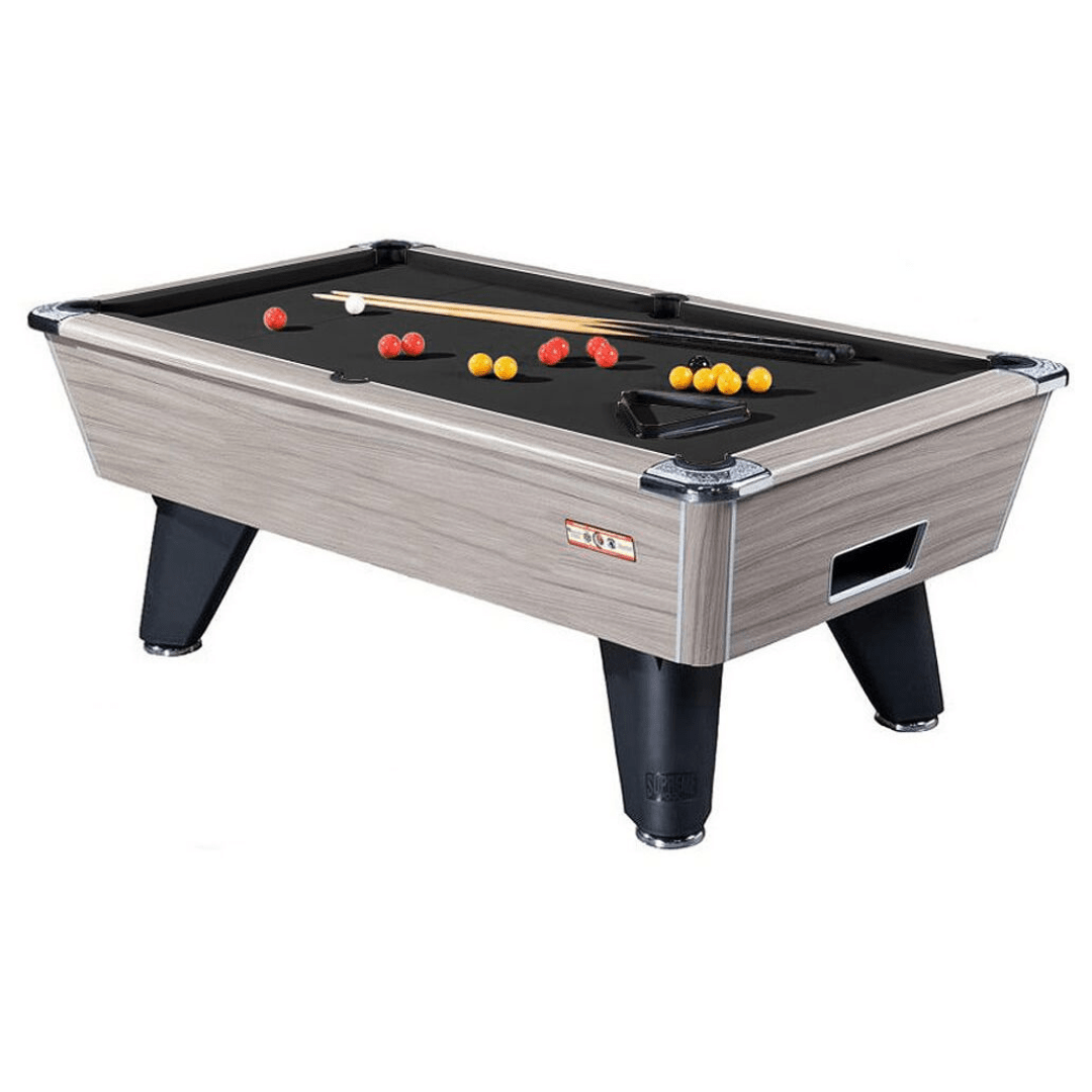 Supreme Winner Pool Table - Driftwood