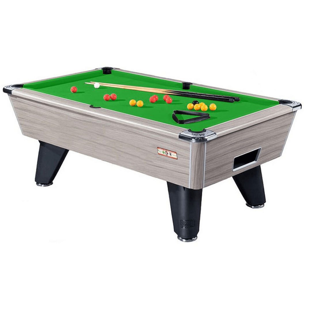 Supreme Winner Pool Table - Driftwood