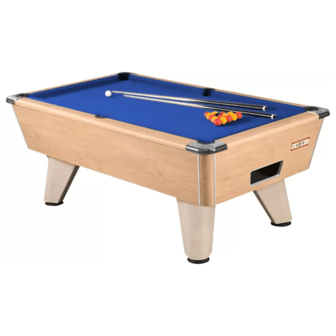 Supreme Winner Pool Table - Oak - 7ft