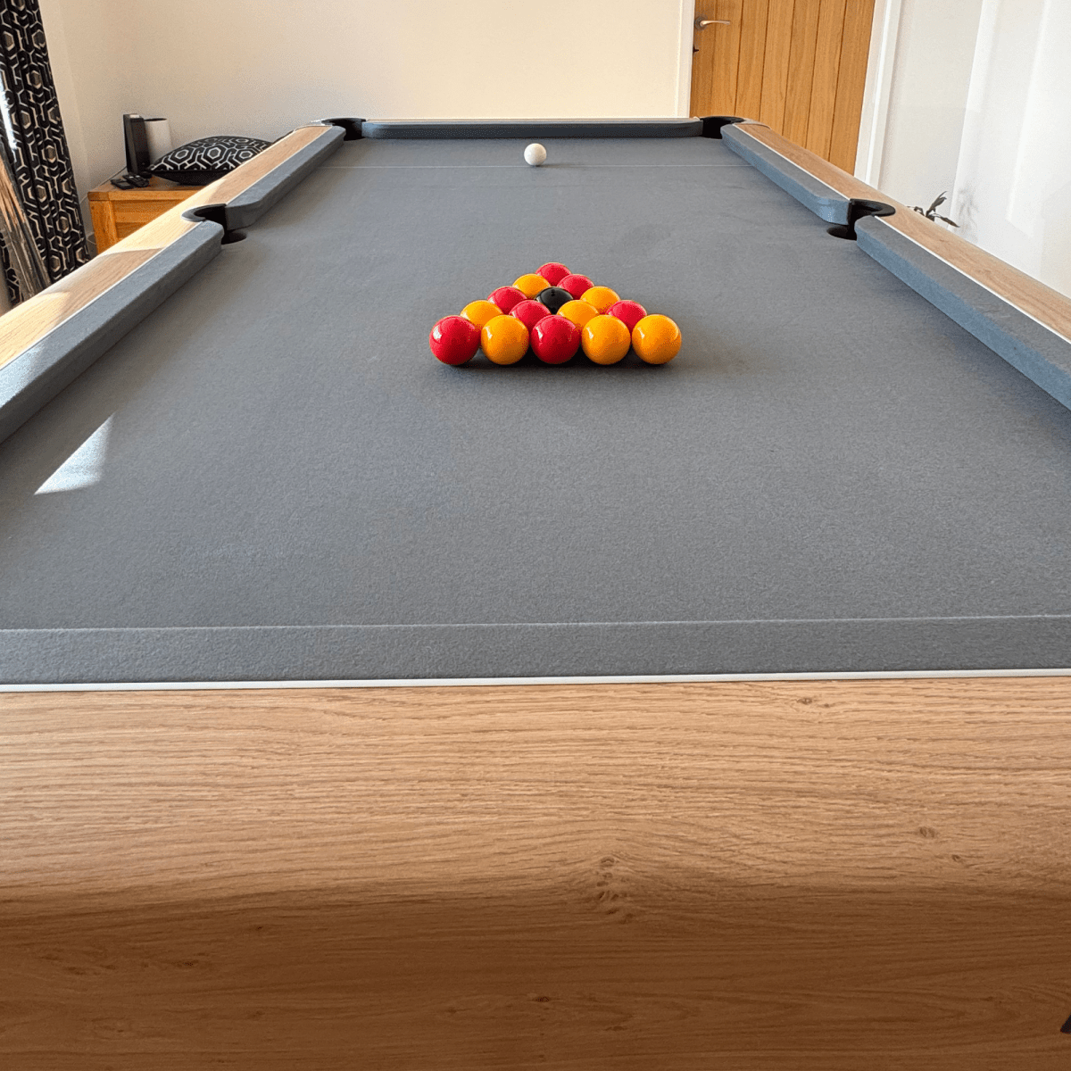 Supreme Winner Pool Table - Oak - 7ft