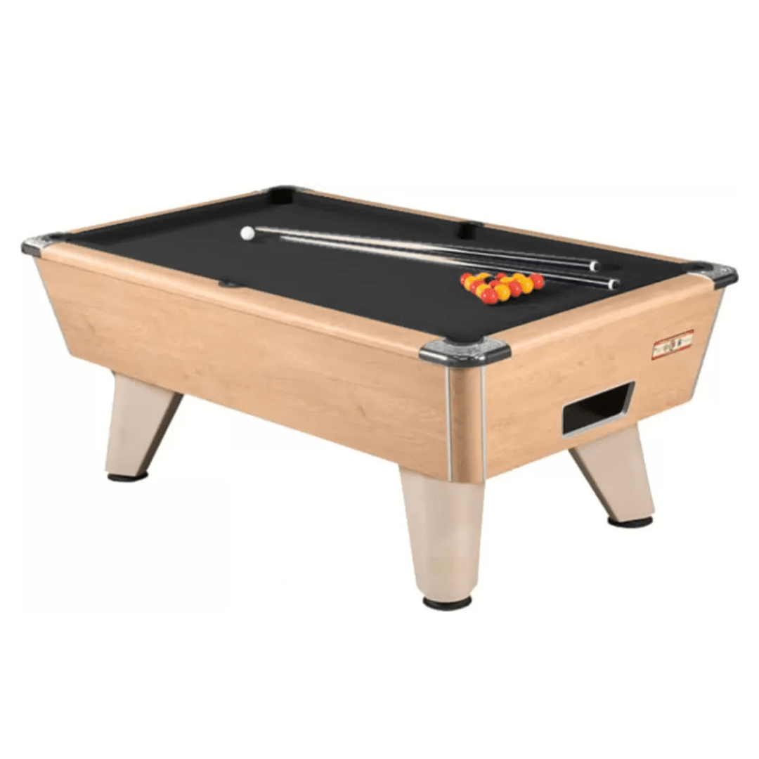 Supreme Winner Pool Table - Oak - 7ft