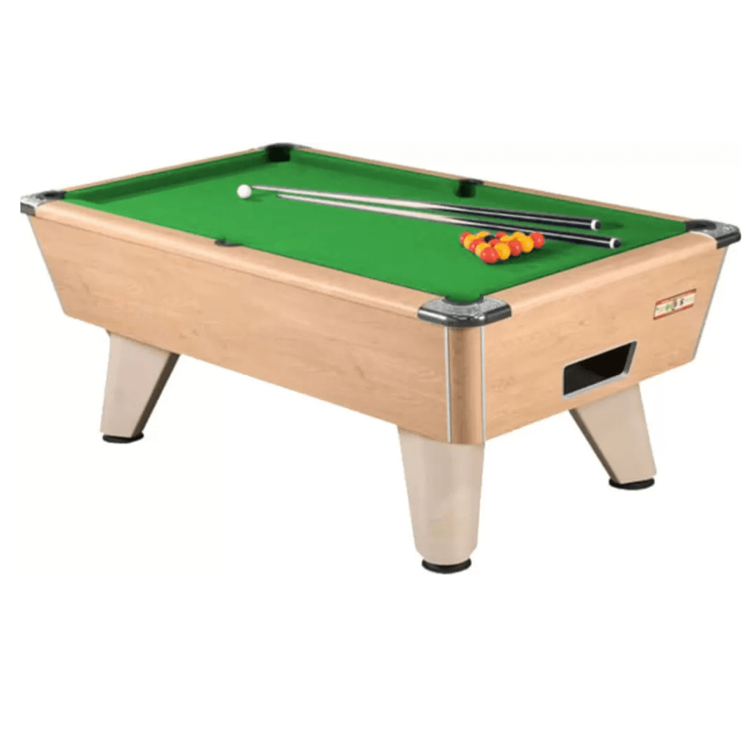 Supreme Winner Pool Table - Oak - 7ft
