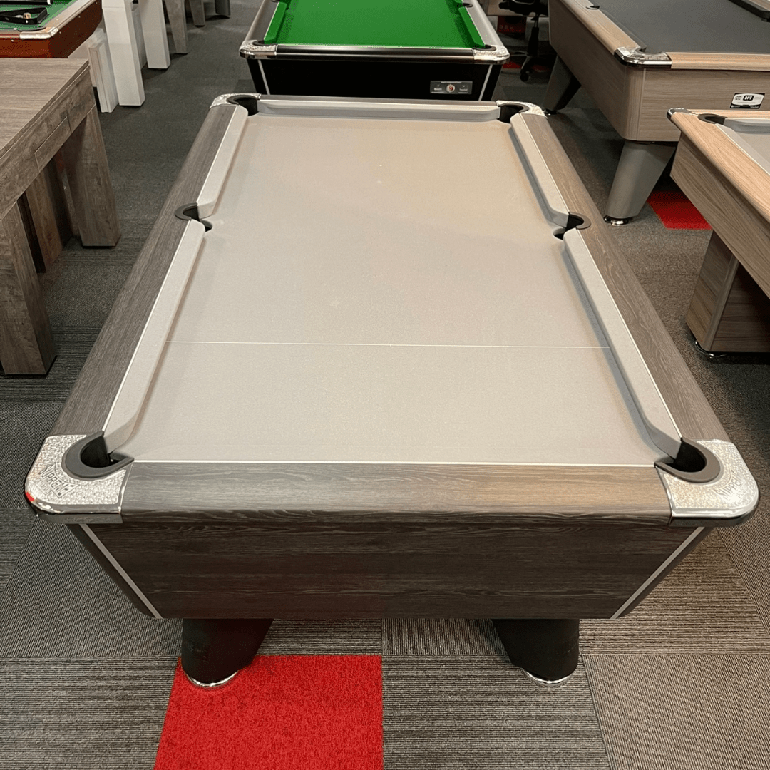 Supreme Winner Pool Table - Rustic Black - 7ft