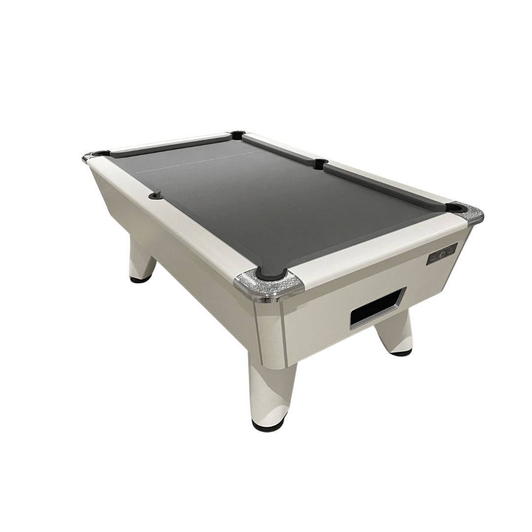 Supreme Winner Pool Table - White Pearl - 6ft