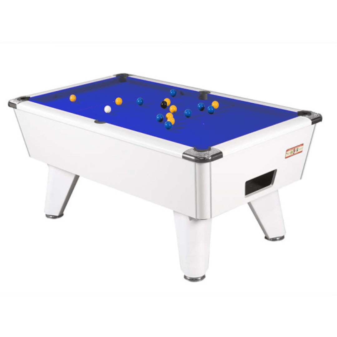 Supreme Winner Pool Table - White Pearl - 6ft