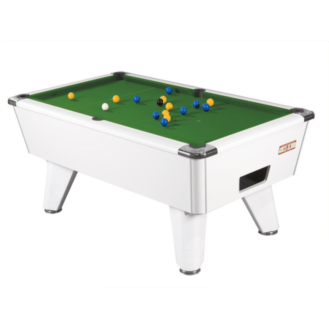 Supreme Winner Pool Table - White Pearl - 6ft