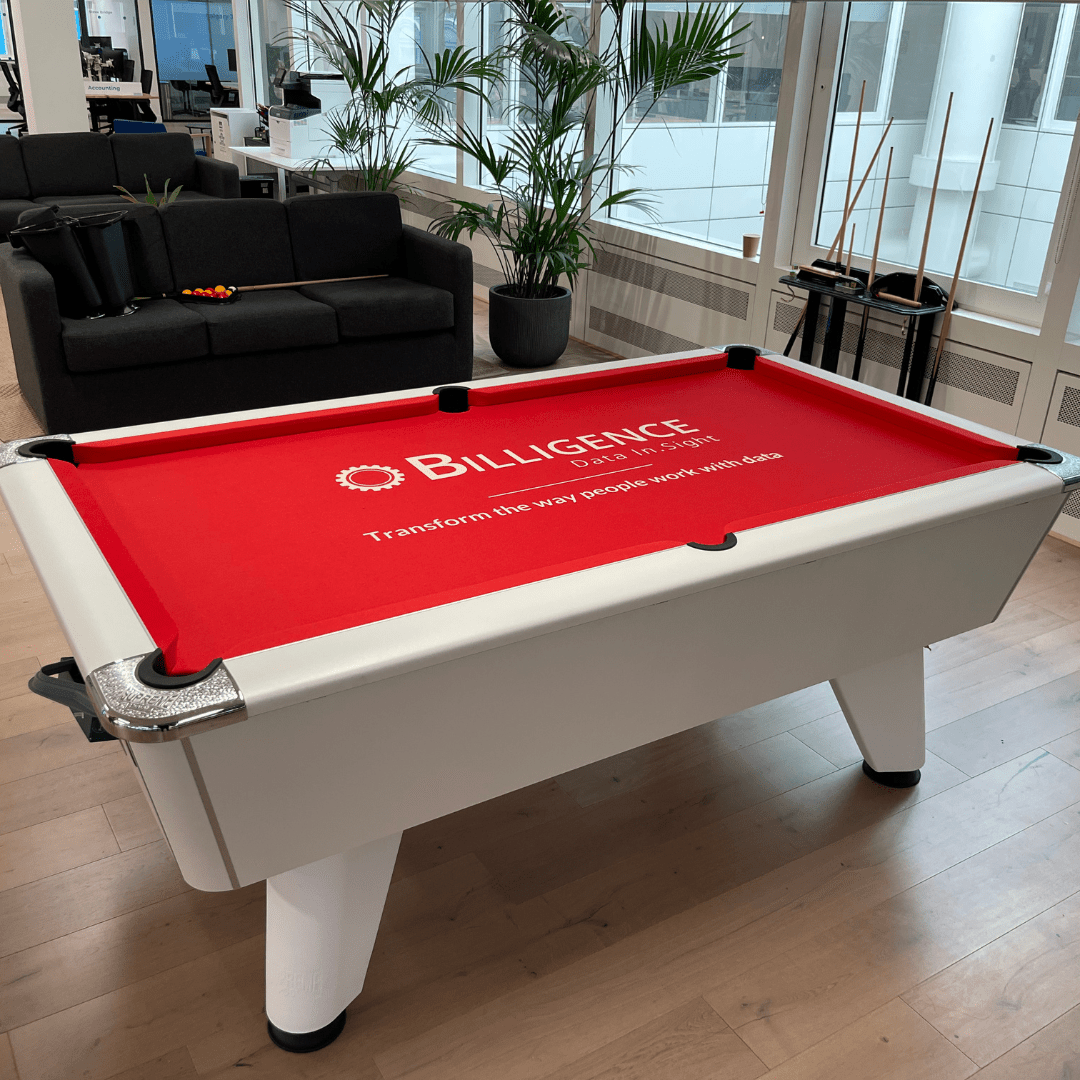 Supreme Winner Pool Table - White Pearl - 6ft