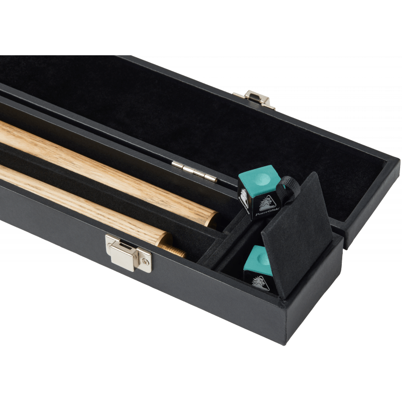 Target Snooker Pool Cue and Case Set - 57 Inch 2 Piece Cue - 9.5mm Tip