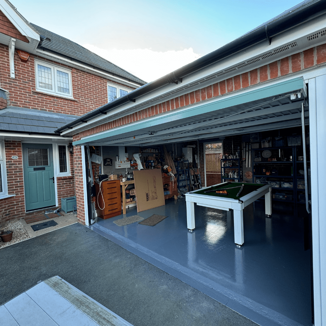 The Harrogate Pool Dining Table - 6ft - Matt White Finish
