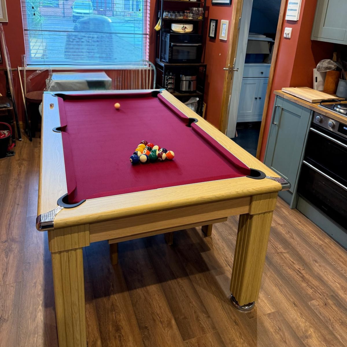 The Harrogate Pool Dining Table - Oak