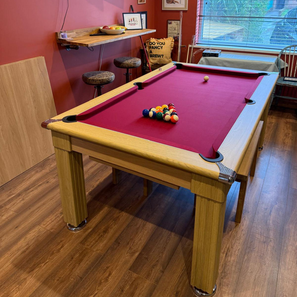 The Harrogate Pool Dining Table - Oak