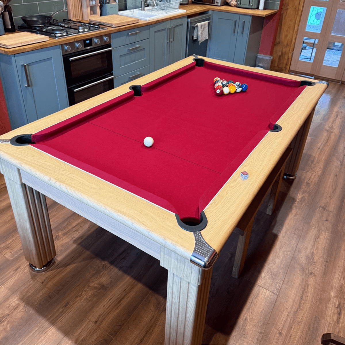 The Harrogate Pool Dining Table - Oak