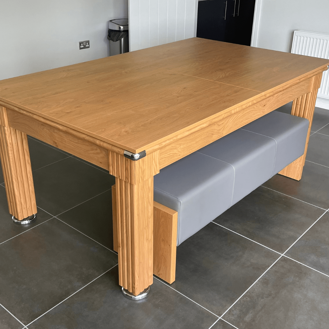 The Harrogate Pool Dining Table - Oak