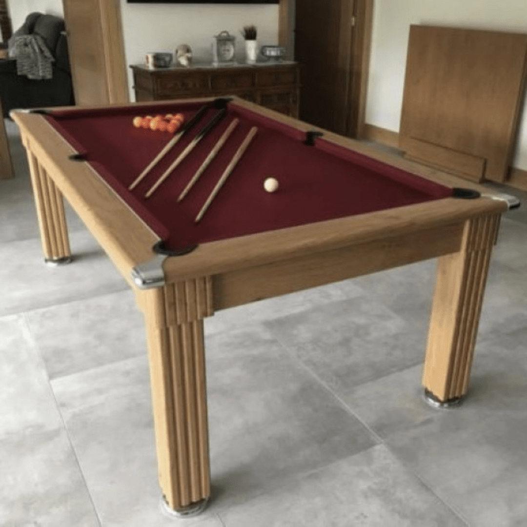 The Harrogate Pool Dining Table - Oak