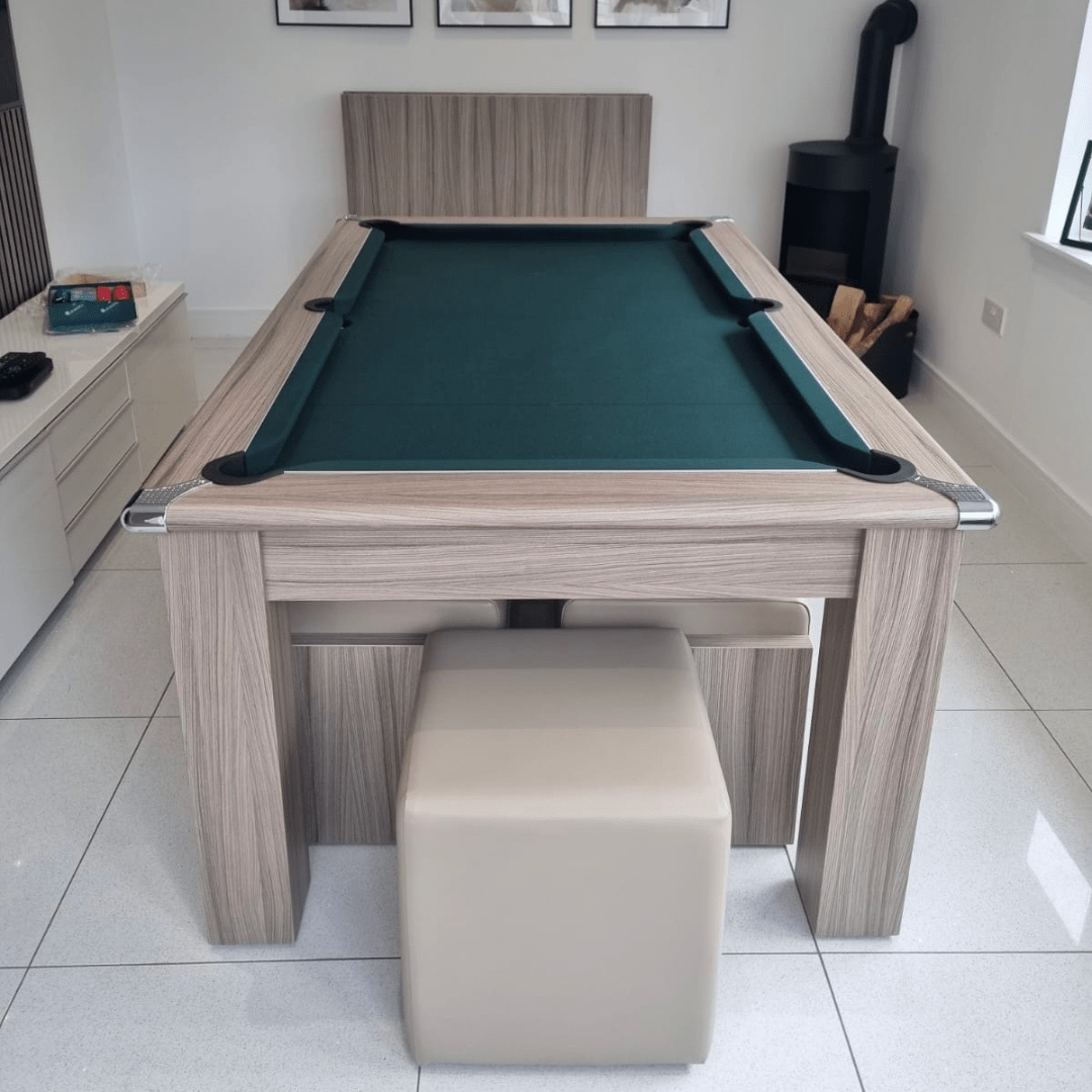 The Helmsley Pool Table - Driftwood