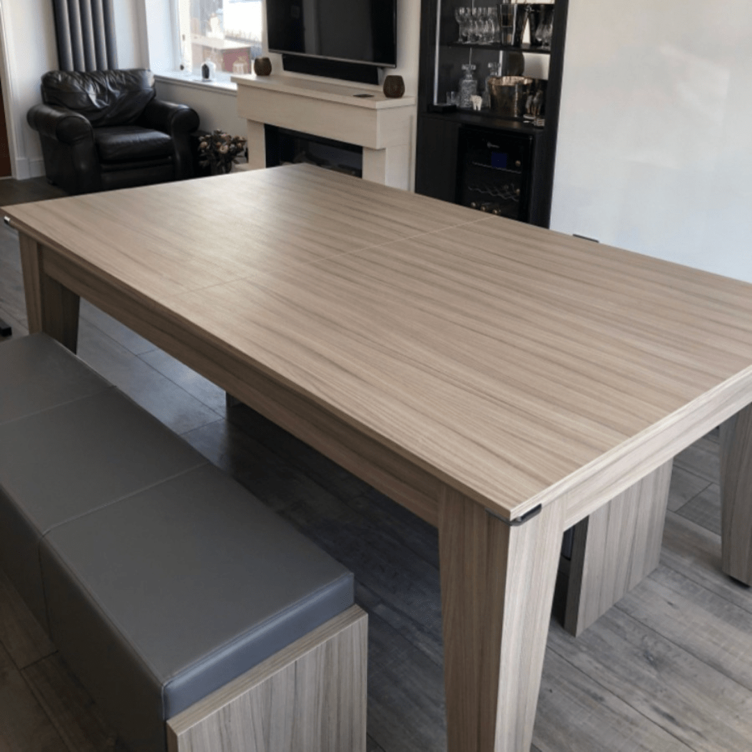 The Helmsley Pool Table - Driftwood