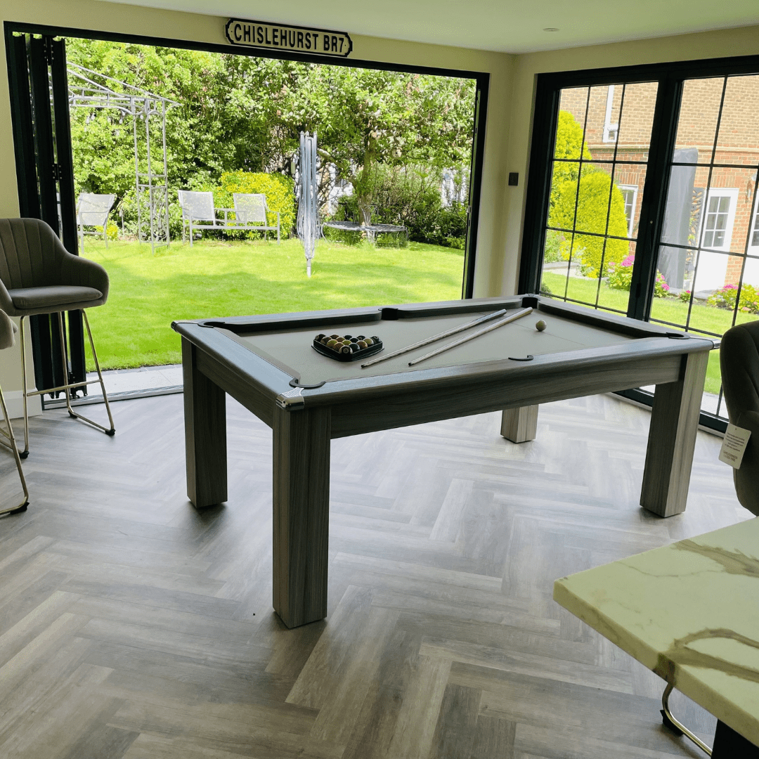 The Helmsley Pool Table - Driftwood