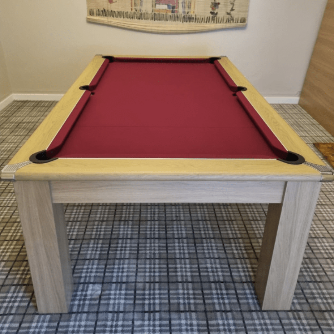 The Helmsley Pool Table - Oak - 6ft