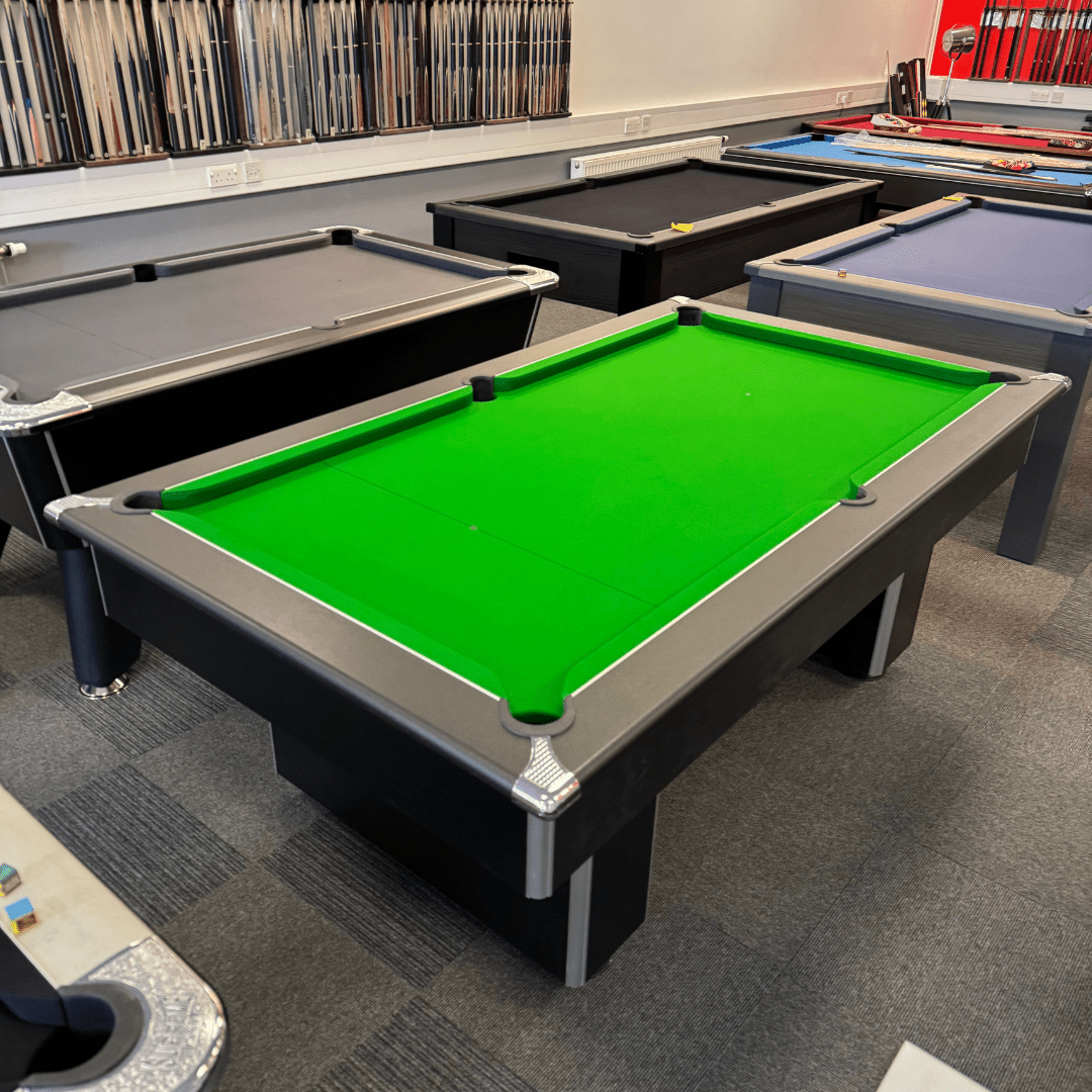 The Leyburn Pool Table - Black