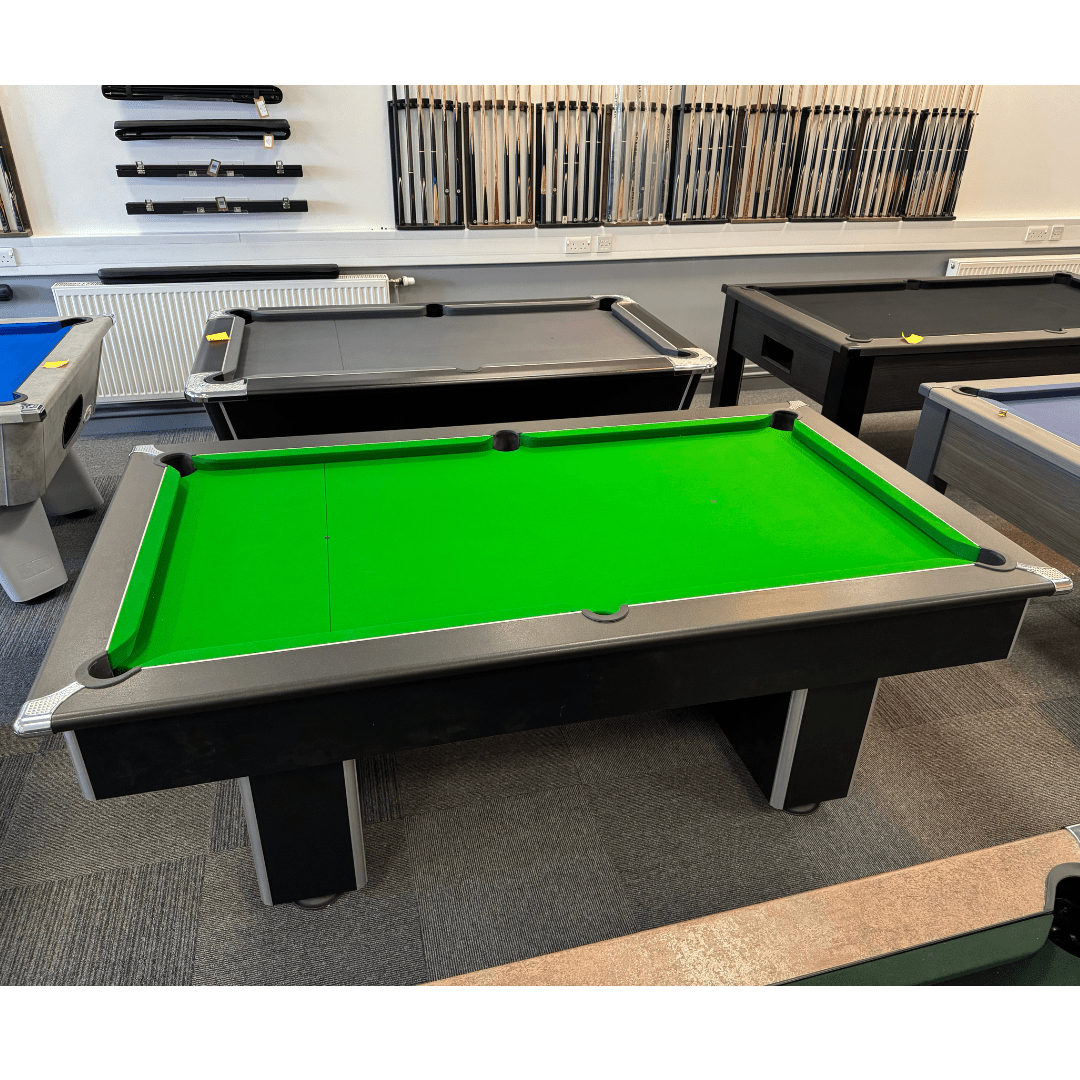The Leyburn Pool Table - Black