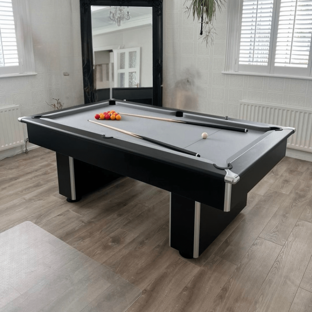 The Leyburn Pool Table - Black
