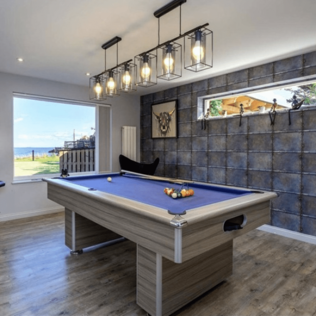The Leyburn Pool Table - Driftwood