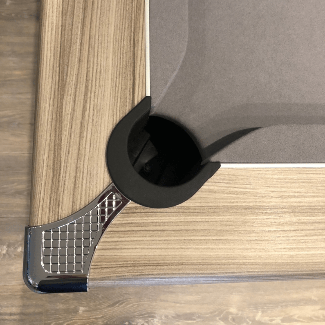 The Leyburn Pool Table - Driftwood