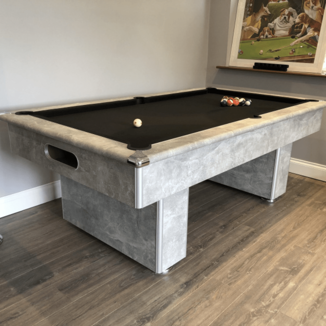 The Leyburn Pool Table - Italian Grey - 7ft