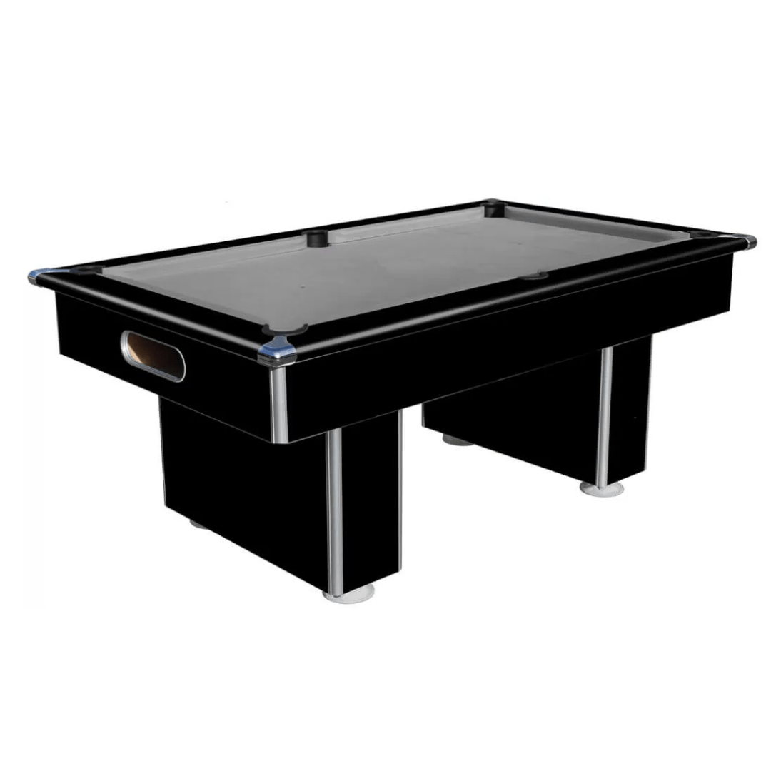 The Leyburn Pool Table - Matt Black - 7ft