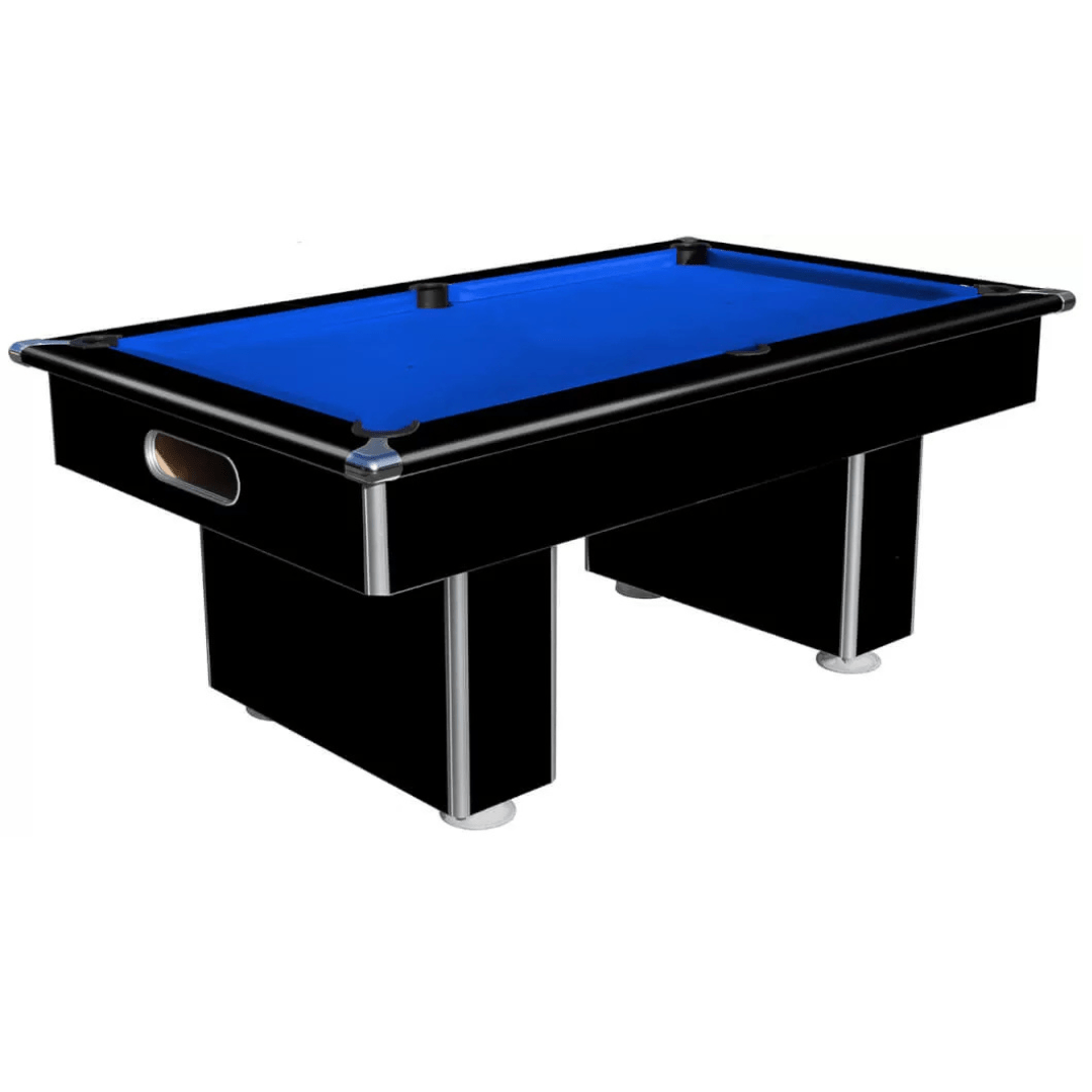 The Leyburn Pool Table - Matt Black - 7ft