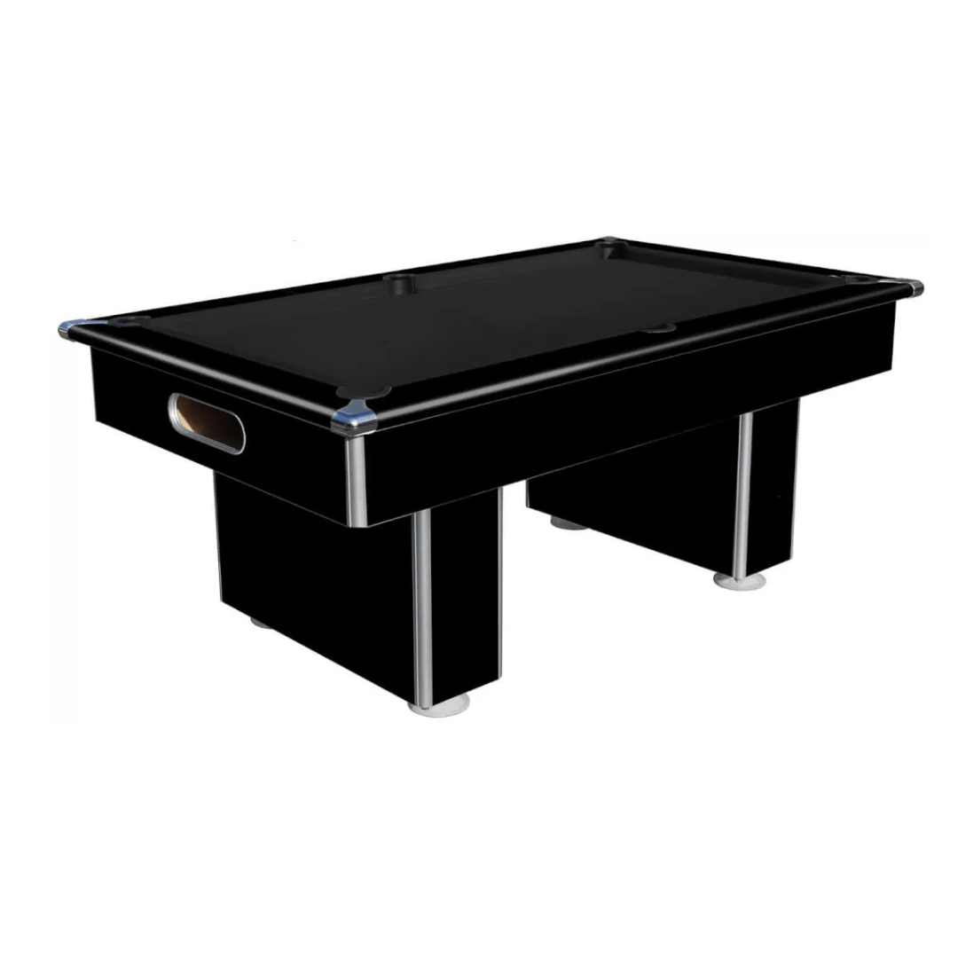 The Leyburn Pool Table - Matt Black - 7ft