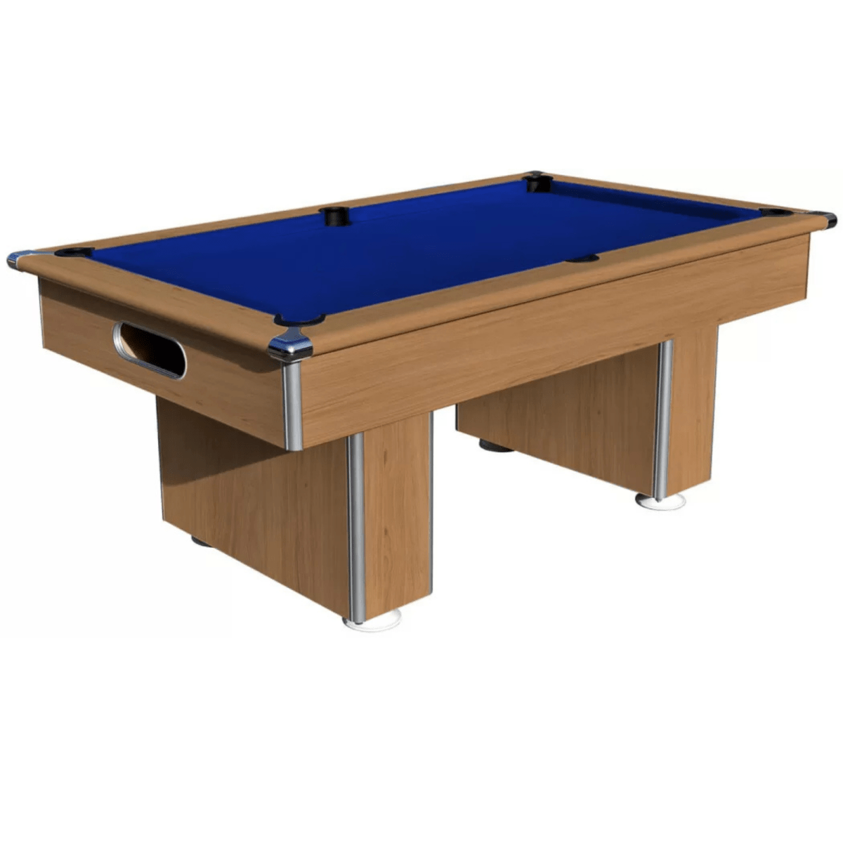 The Leyburn Pool Table - Oak - 7ft