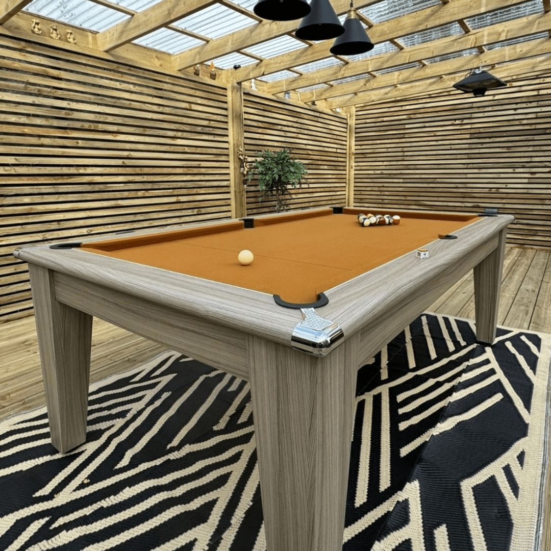 The Richmond Pool Dining Table - Driftwood - 7ft